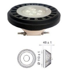 Ampoule PAR36  6W Multi GEN 3