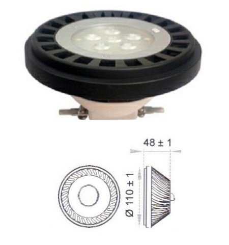 Ampoule PAR36  6W Multi GEN 3