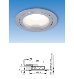 Spot G4 affleurant . 12 Led Flush