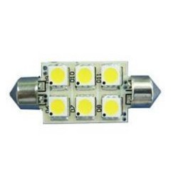 Navette  Festoon 37mm  6 Led