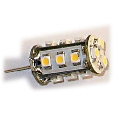 G4 cylindrique 360° 15 leds pin horizontal